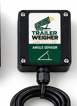 Trailer Weigher Angle Sensor with the current Trailer Weigher product label.
